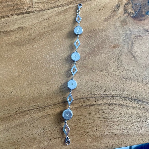 Authentic Murano Glass & Sterling Silver Bracelet - Picture 4 of 4